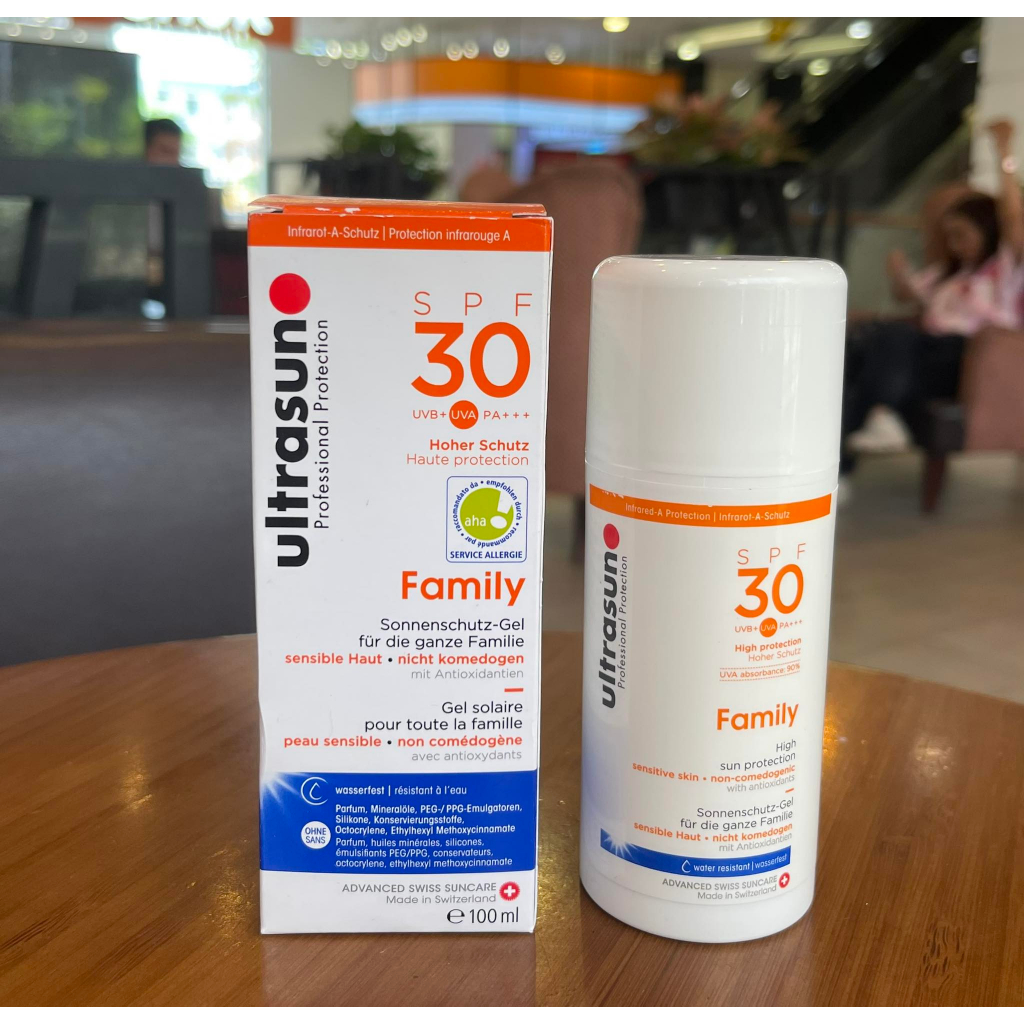 [MÀU CAM] Chống Nắng Cho Da Nhạy Cảm ULTRASUN FAMILY SPF 30 UVB + UVA + PA+++ 100ML