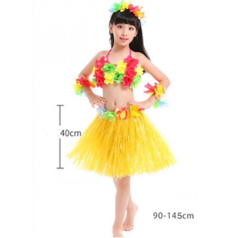 Trang phục Hawaii loại dày 5 món đi biển cho bé