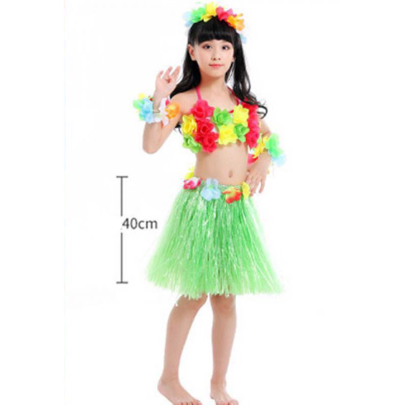 Trang phục Hawaii loại dày 5 món đi biển cho bé