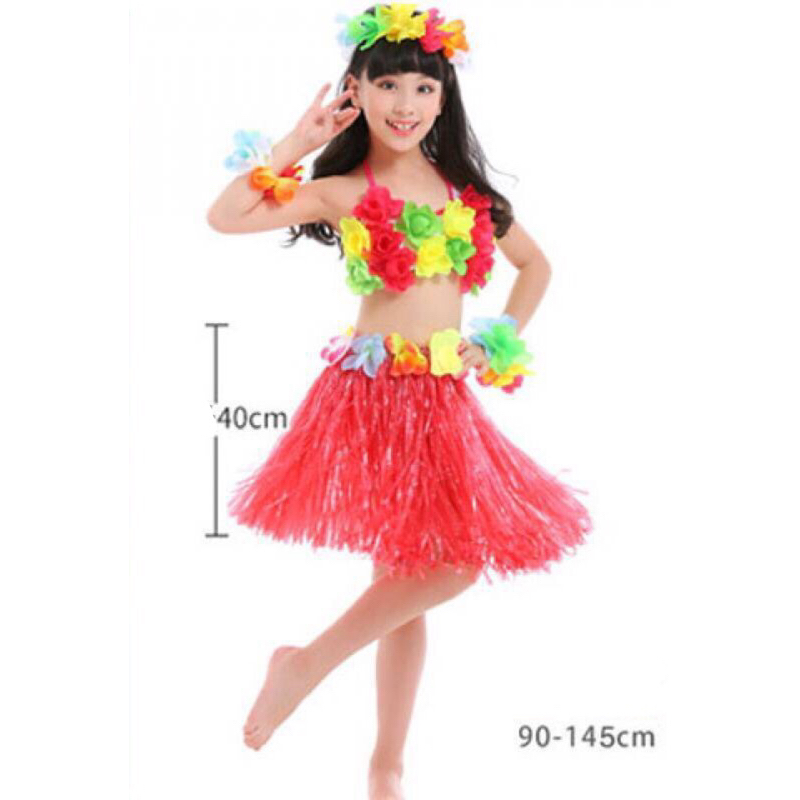 Trang phục Hawaii loại dày 5 món đi biển cho bé