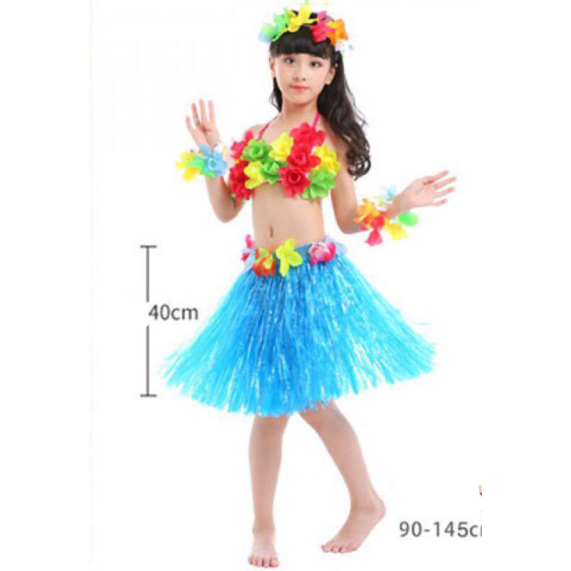 Trang phục Hawaii loại dày 5 món đi biển cho bé