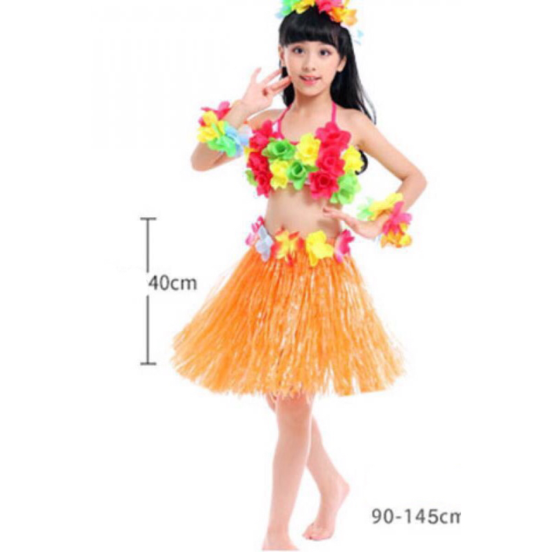 Trang phục Hawaii loại dày 5 món đi biển cho bé