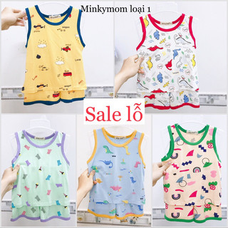 [7-18kg] BỘ BA LỖ CHO BÉ - BỘ BA LỖ MINKYMOM