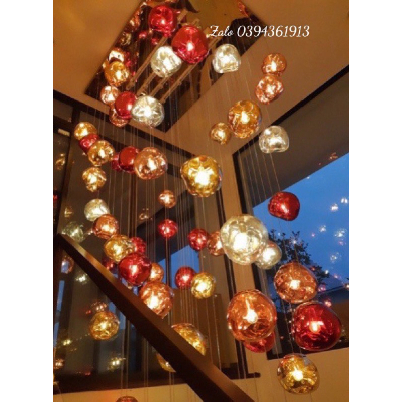 Đèn thả thông tầng hiện đại, đèn phòng khách, khuyến mãi bóng led, Bảo hành 2 năm ĐÔ THÀNH LIGHT