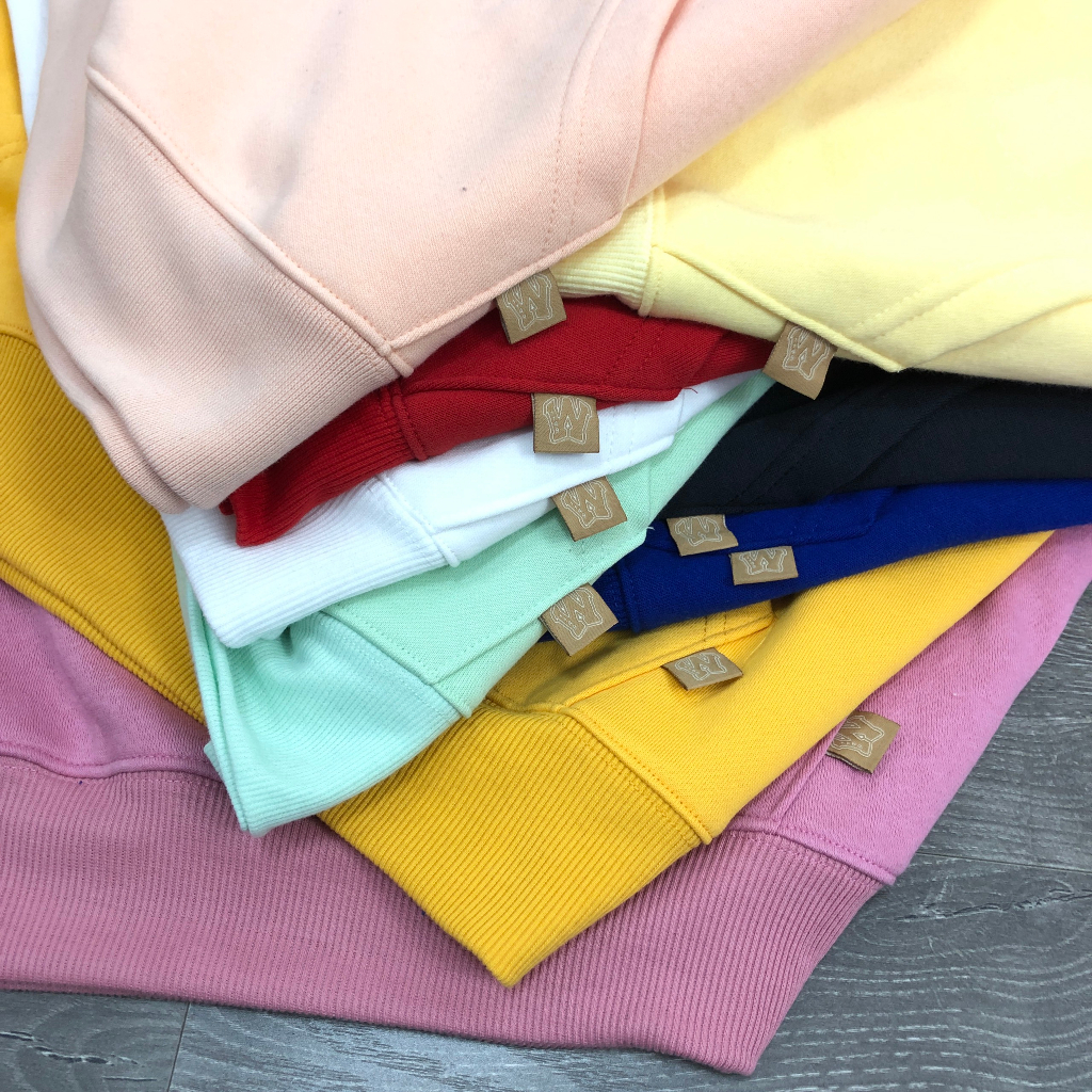 Áo hoodie nam nữ áo nỉ tay dài bông whoau form rộng giữ ấm bảo châu shop vnxk