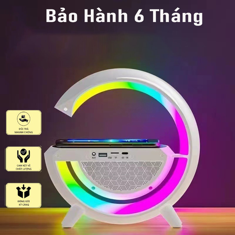 Loa bluetooth chữ G tích hợp đèn ngủ cùng sạc cực kì tiện lợi và thông minh,loa không dây nghe nhạc hay âm thanh chuẩn