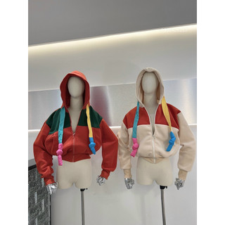 ÁO KHOÁC THUN CROPTOP