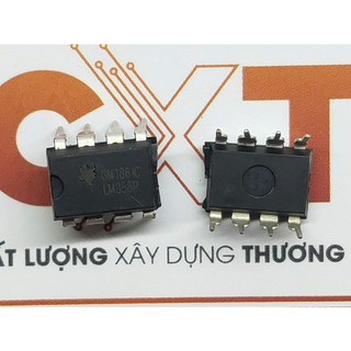 Lm358p ic opamp gp 2 circuit 8dip