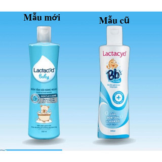 Lactacyd Tắm gội trẻ em giảm rôm sảy, bảo vệ da và tóc 250ml