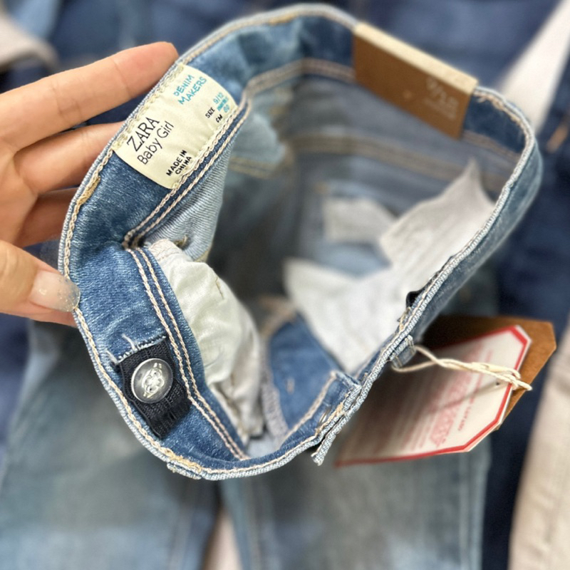 Quần jean Zara xuất xịn cho các bé 6m-4Tuoi