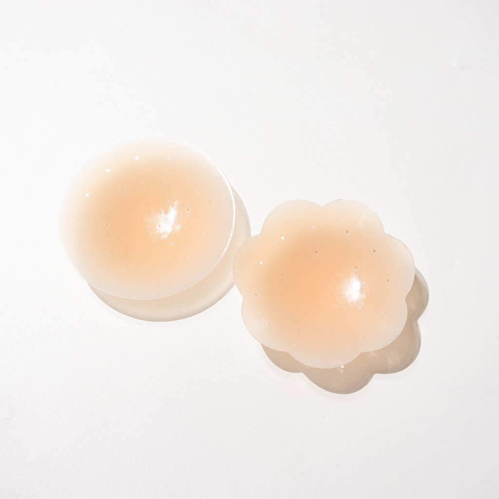 Miếng dán ngực silicon dán ti Hộp 3 cặp sử dụng nhiều lần - HeeS550