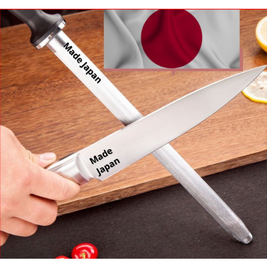 Dụng cụ liếc mài dao kéo NHật BẢN chính hãng bằng thép cacbon siêu cứng