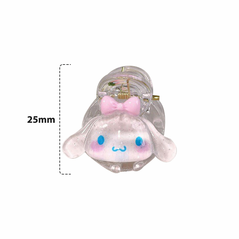 🍒🍒CHERRYKOKO Kẹp Tóc Mini Bằng Acrylic HìNh Chú CúN Dễ Thương ThờI Trang Cho Nữ