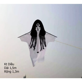 (Tặng 200m Dây Thả) Diều Ma Nữ, Diều Bộ Xương Khô
