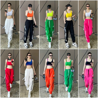 set tập Zumba, Aerobic, gym bra đan chéo cá tính, quần kaki mềm Lulushop