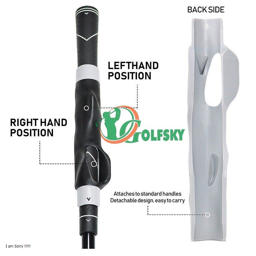 Tay cầm grip chỉnh sửa tư thế cầm gậy golf, tay cầm tập swing golf cho người mới bắt đầu