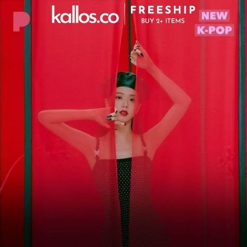 Bộ Jisoo First Single Album Me Flower, YG Tag, KiT ALBUM Kpop - Kallos Vietnam