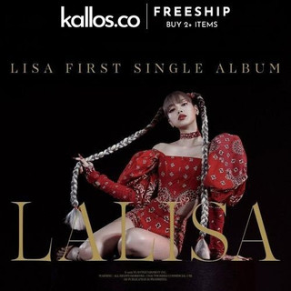 Bộ Album Lisa First Single Album Lalisa YG Selection Edition, Kit Album, VINYL LP Limited Edition Kpop - Kallos Vietnam