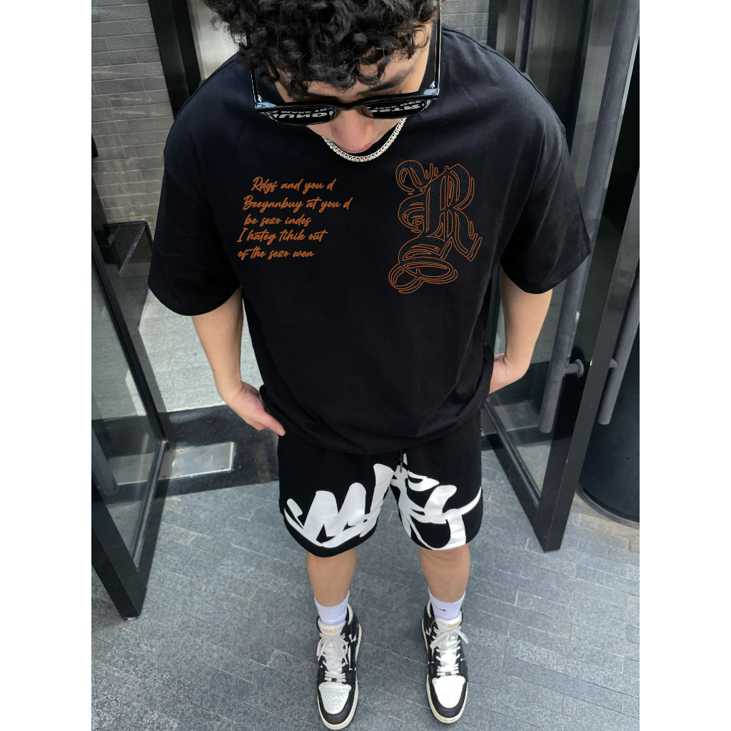 Áo thun SEASIR 100% cotton tay lỡ thời trang unisex