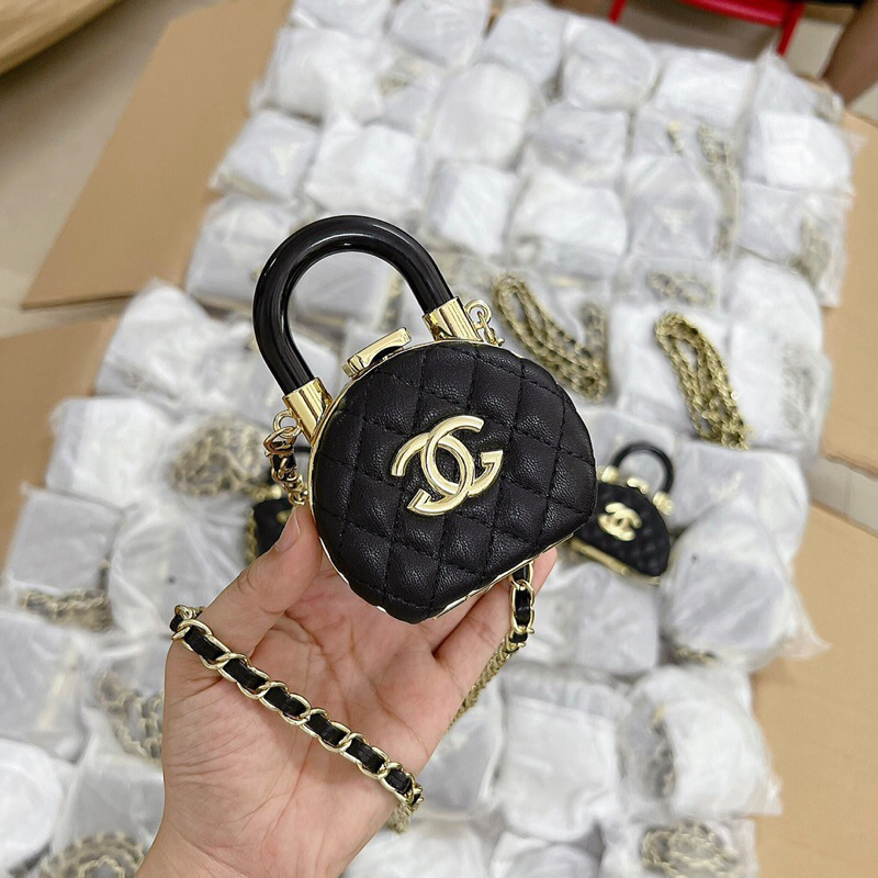 Túi mini size 10 cm ko vừa điện thoại đeo chéo siêu xinh thời trang phong cách hàn quốc siêu sang chảnh