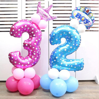 Bong bóng số sinh nhật lớn 70cm
