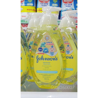Sữa tắm gội toàn thân Johnson Baby 500ml