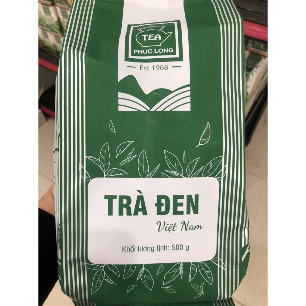 Trà Đen Phúc Long ( Gói 500g ) dùng để pha trà sữa