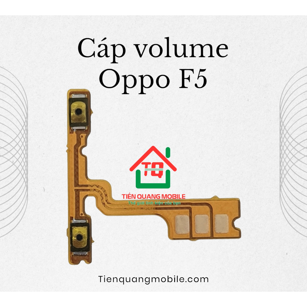 Cáp volum Oppo A53 2020, A5S, F5, F9 (Đủ hình)