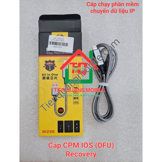 Cáp chạy phần mềm chuyển dữ liệu CPM IOS
