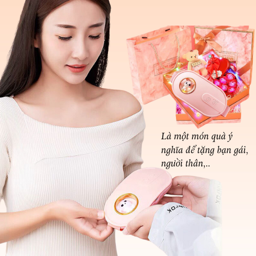 Máy Massage Bụng Tokya Túi Chườm Bụng Kinh Hỗ Trợ Giảm Đau Khi Phụ Nữ Đến Ngày