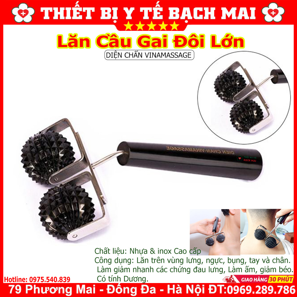 Lăn Cầu Gai Đôi Lớn - Dụng Cụ Diện Chẩn
