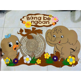Bảng bé ngoan steam