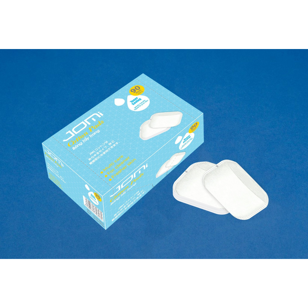 Bông Tẩy Trang Jomi Nhật Bản 120 miếng