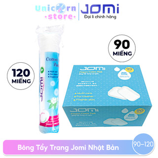 Bông Tẩy Trang Jomi Nhật Bản 120 miếng