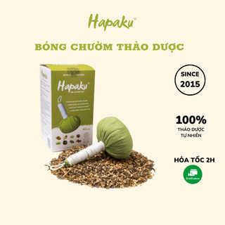 Bóng Mát-xa Thảo Dược Hapaku, Massage Thư Giãn Toàn Thân ( Hộp 2 quả )