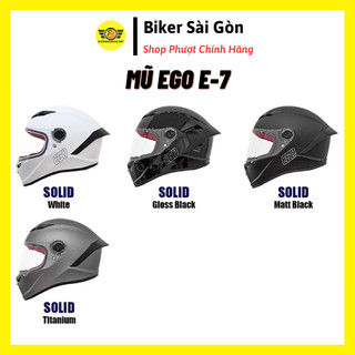 Mũ bảo hiểm fullface ego e-7, nón e7 chính hãng - chính hãng