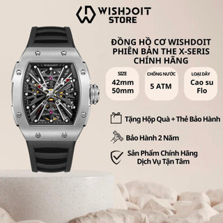 Đồng hồ nam wishdoit the x series-silvery máy cơ cao cấp