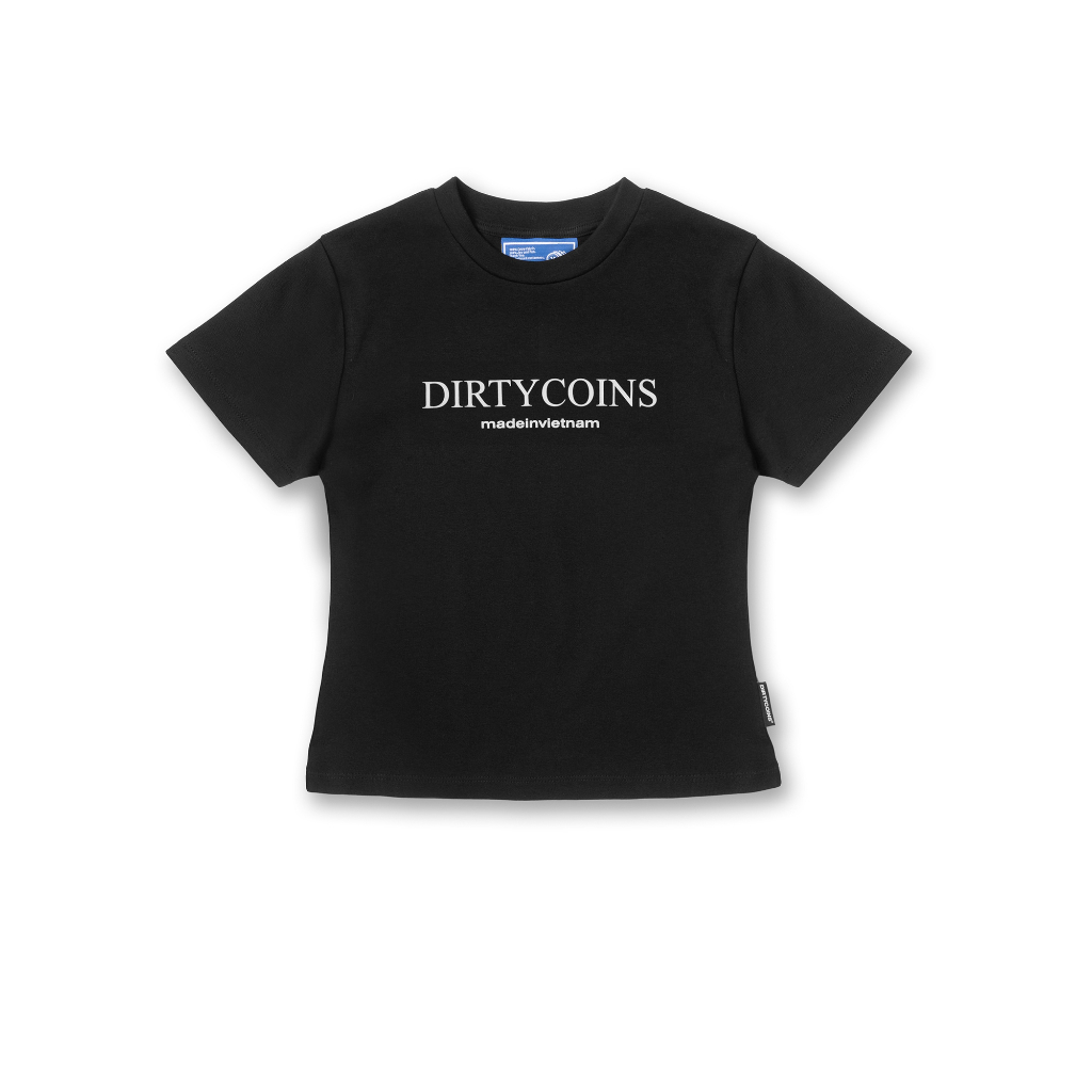 Áo thun DirtyCoins Serif Baby Tee shirt