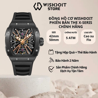 Đồng hồ nam wishdoit the x series-black máy cơ cao cấp