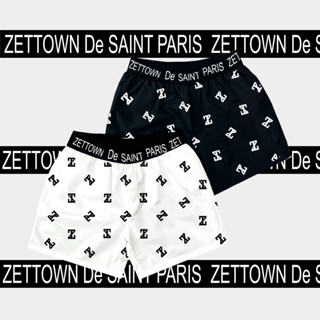 Quần short gió nhẹ nam nữ Zettown cạp thun Monogram Summer Soul Cool đi dạo, đi ngủ, đi biển