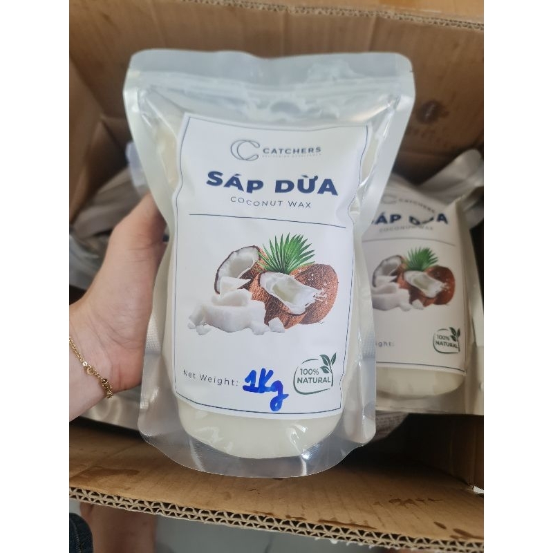 Sáp Dừa Làm Nến Thơm Cao Cấp. 1kg giá ( 165k)