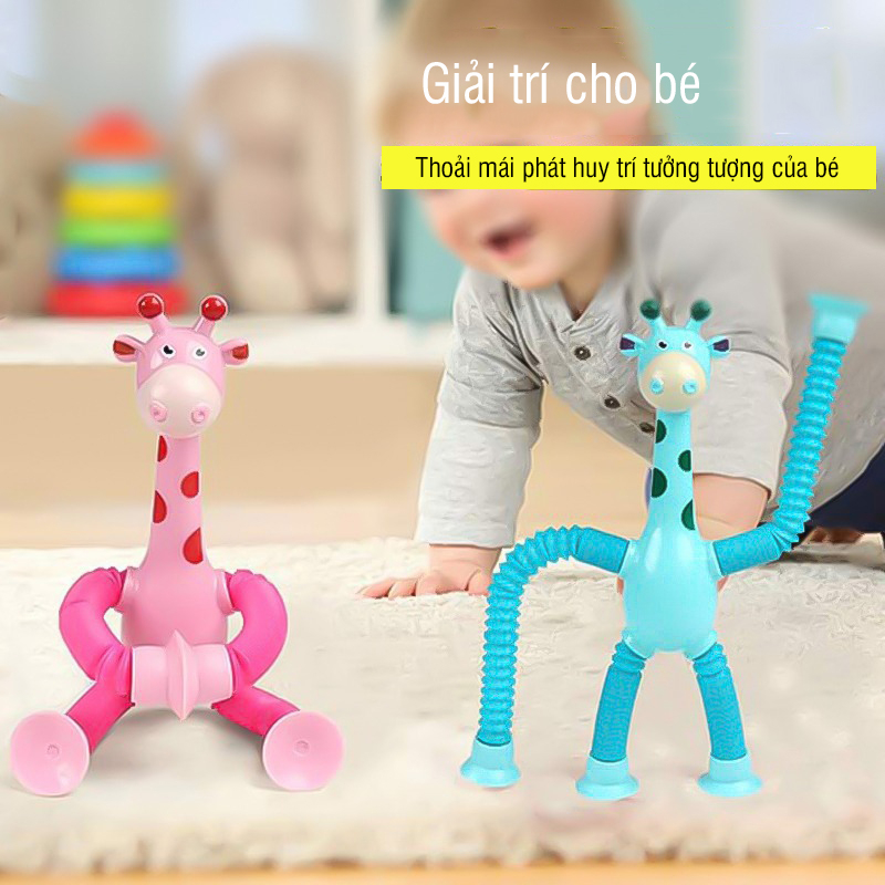 Hươu rút dính lò xo có đèn