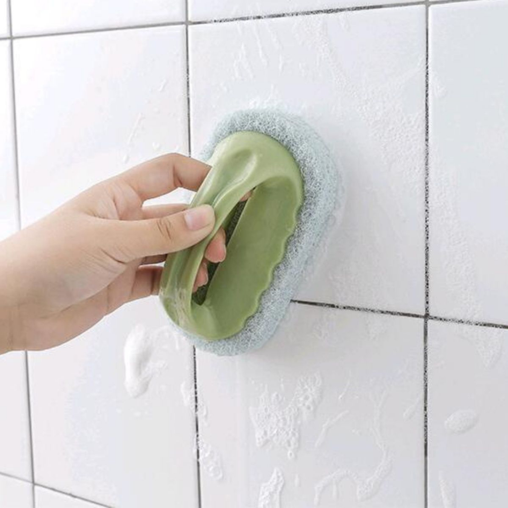 Bàn chải cọ rửa nhà bếp đa năng có tay cầm,siêu bền, chất liệu thân thiện với môi trường, sử dụng lên đến 4 -5 tháng