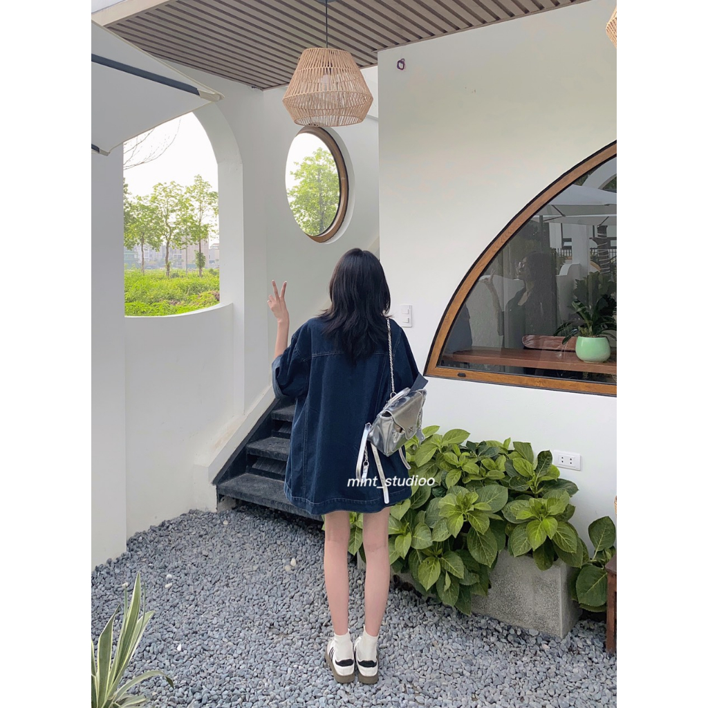 DENIM JACKET chất jeans siêu dày dặn