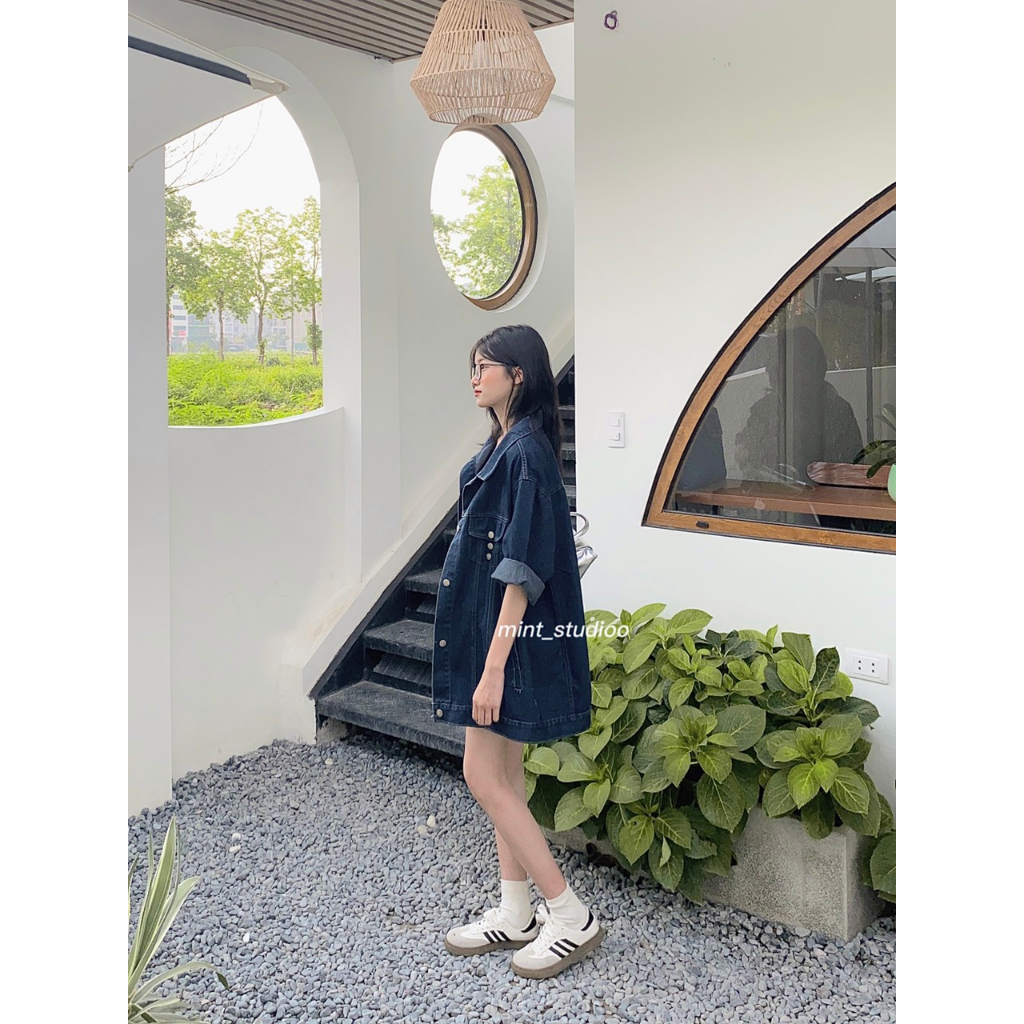 DENIM JACKET chất jeans siêu dày dặn