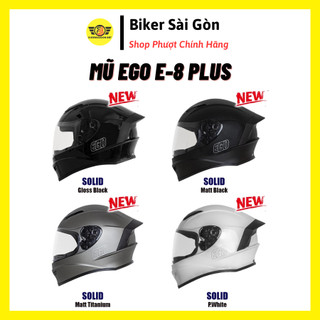 Mũ bảo hiểm fullface ego e-8 plus, nón ego e8 plus chính hãng - biker sài gòn