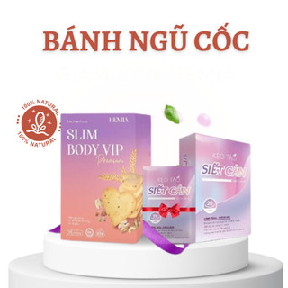 Ngũ cốc giảm cân, Bánh ngũ cốc HEMIA dành cho người sờn lỳ khó giảm