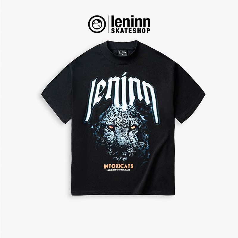 Áo Thun Unisex 100% cotton LENINN THUNDER LEOPARD TEE - Local Brand Chính Hãng