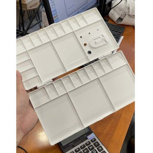Khay Pha Màu Đôi Lớn Nhiều Ngăn TTH - 9509