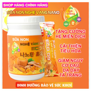 Sữa non nghệ vàng nano Hàn Quốc- mua 2 tặng 1 hộp sâm cà phê Hàn Quốc)